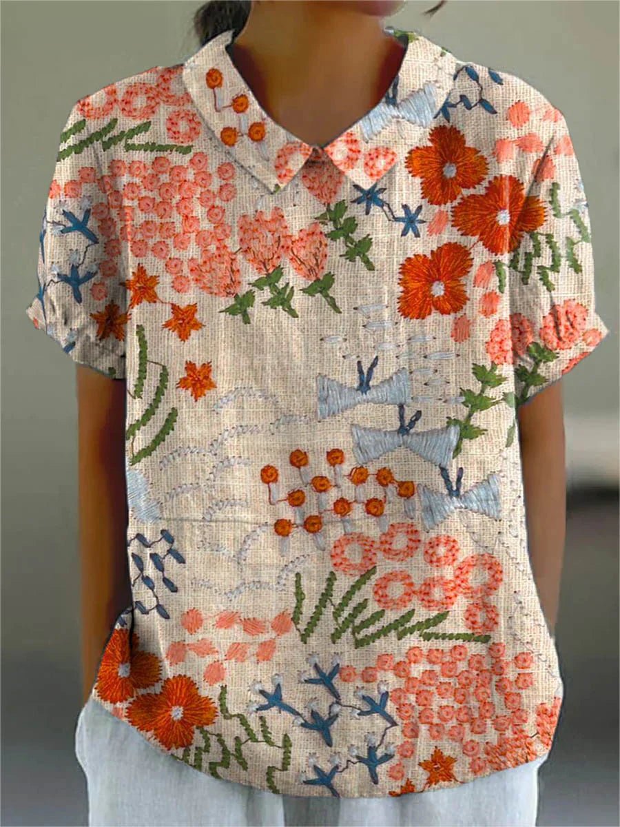 Iris Rustic Garden Blouse
